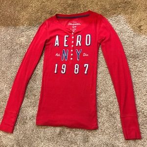Red Aeropostale long sleeve